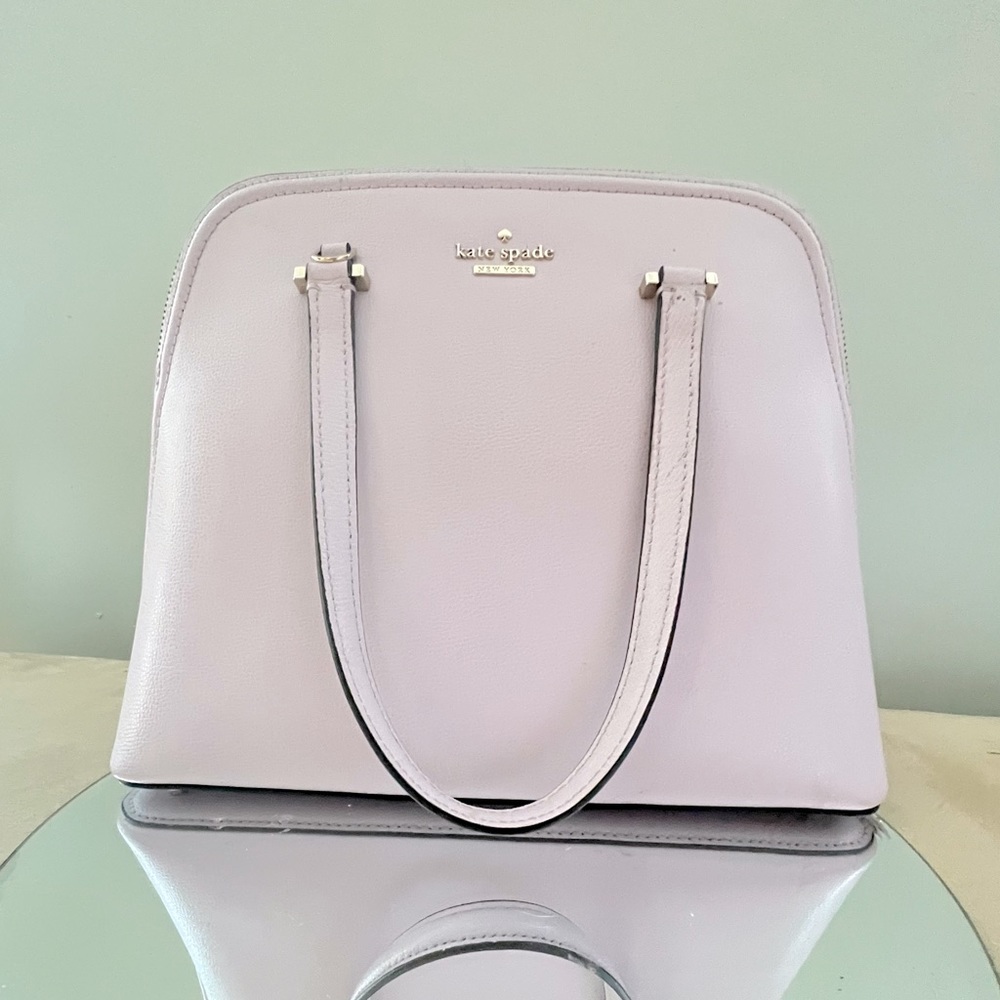 Kate Spade Lavender Dome Satchel Purse